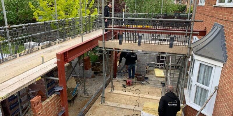 Clarkson Team Building A Home Extension