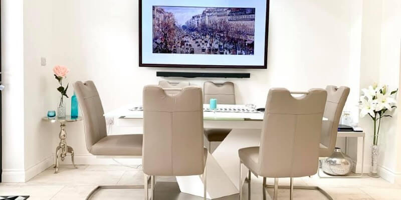 Modern Dining Room In Extension